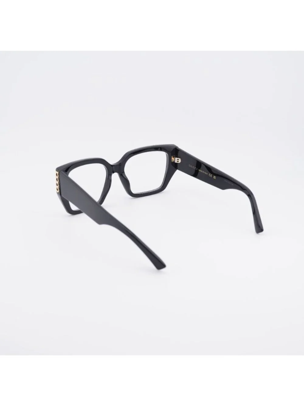 Gucci GG2042O 001 Eyeglasses Black 53mm Square Frame